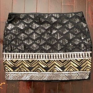 NWT express mini skirt